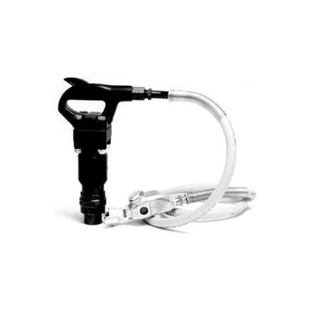 Texas Pneumatic 4-Bolt Chipping Hammer, 4in. Stroke, Hex Bushing TXCH4-4B-H